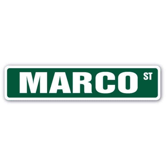 Marco Street [3 Pack] of Vinyl Decal Stickers |for Laptop Car
