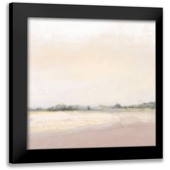 Marcon, Michael 12x12 Black Modern Framed Museum Art Print Titled - Foggy Spring Day I
