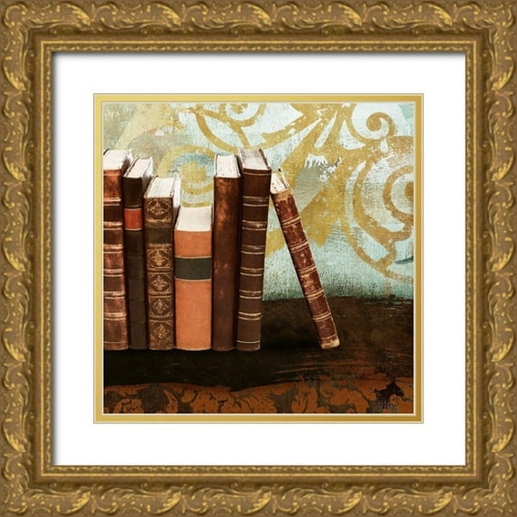 Marcon, Michael 12x12 Gold Ornate Wood Framed with Double Matting Museum Art Print Titled - Study I