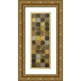 thumbnail image 1 of Marcon, Michael 13x32 Gold Ornate Wood Framed with Double Matting Museum Art Print Titled - Modulation I, 1 of 4