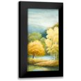 thumbnail image 1 of Marcon, Michael 14x24 Black Modern Framed Museum Art Print Titled - Birchwood I, 1 of 5