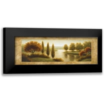 Marcon, Michael 14x7 Black Modern Framed Museum Art Print Titled - Rockford I