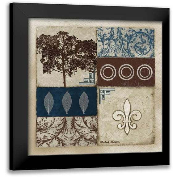 Marcon, Michael 15x15 Black Modern Framed Museum Art Print Titled - Enhancement I