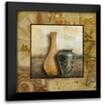 thumbnail image 1 of Marcon, Michael 15x15 Black Modern Framed Museum Art Print Titled - Library Vessels II, 1 of 5
