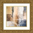 thumbnail image 1 of Marcon, Michael 15x15 Gold Ornate Wood Framed with Double Matting Museum Art Print Titled - Intersections I, 1 of 4