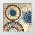 thumbnail image 1 of Marcon, Michael 15x15 White Modern Wood Framed Museum Art Print Titled - Adobe Textile I, 1 of 4