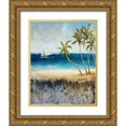 thumbnail image 1 of Marcon, Michael 15x18 Gold Ornate Wood Framed with Double Matting Museum Art Print Titled - Atlantic Dream II, 1 of 4