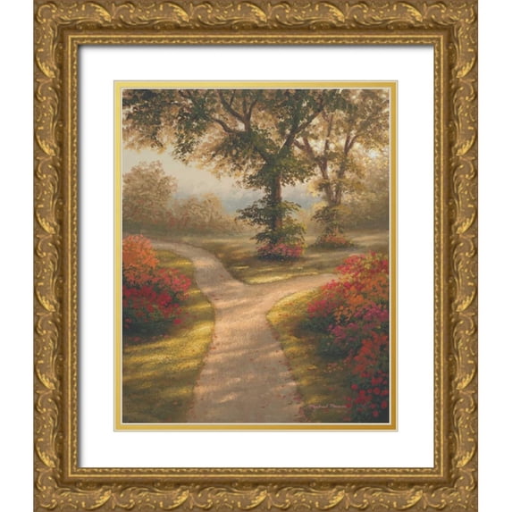 Marcon, Michael 15x18 Gold Ornate Wood Framed with Double Matting Museum Art Print Titled - Morning Light II