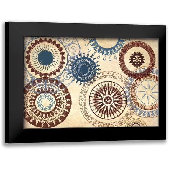 Marcon, Michael 18x13 Black Modern Framed Museum Art Print Titled - Adobe Textile