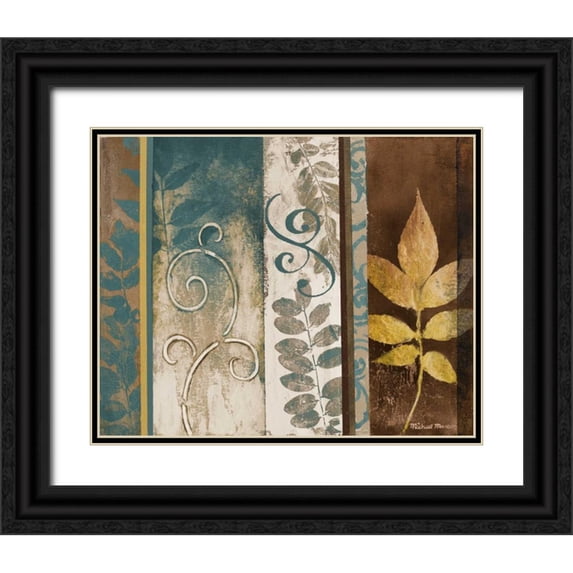 Marcon, Michael 18x15 Black Ornate Wood Framed with Double Matting Museum Art Print Titled - October Day I