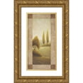 thumbnail image 1 of Marcon, Michael 18x32 Gold Ornate Wood Framed with Double Matting Museum Art Print Titled - Beyond Elgin I, 1 of 4