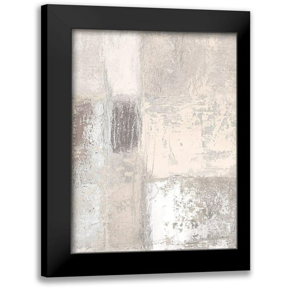 Marcon, Michael 19x24 Black Modern Framed Museum Art Print Titled - Neutral Autumn Deconstructing II