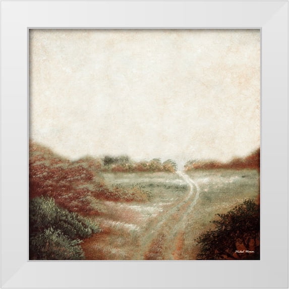 Marcon, Michael 20x20 White Modern Wood Framed Museum Art Print Titled - Ethereal Field
