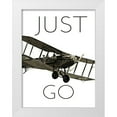 thumbnail image 1 of Marcon, Michael 25x32 White Modern Wood Framed Museum Art Print Titled - Vintage Airplanes I, 1 of 4
