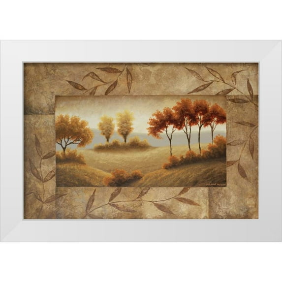 Marcon, Michael 32x23 White Modern Wood Framed Museum Art Print Titled - Luminous Vistas II
