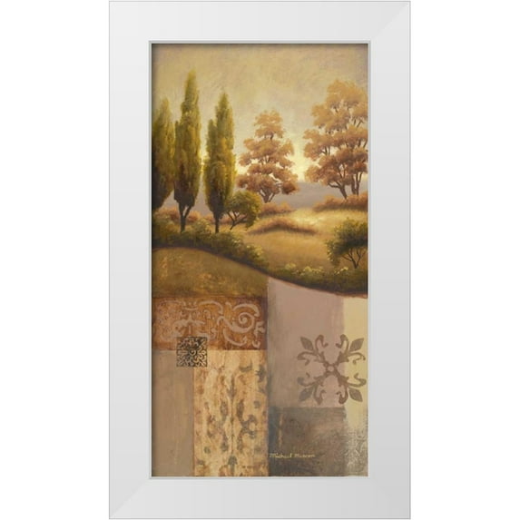 Marcon, Michael 9x14 White Modern Wood Framed Museum Art Print Titled - Return to Rockford