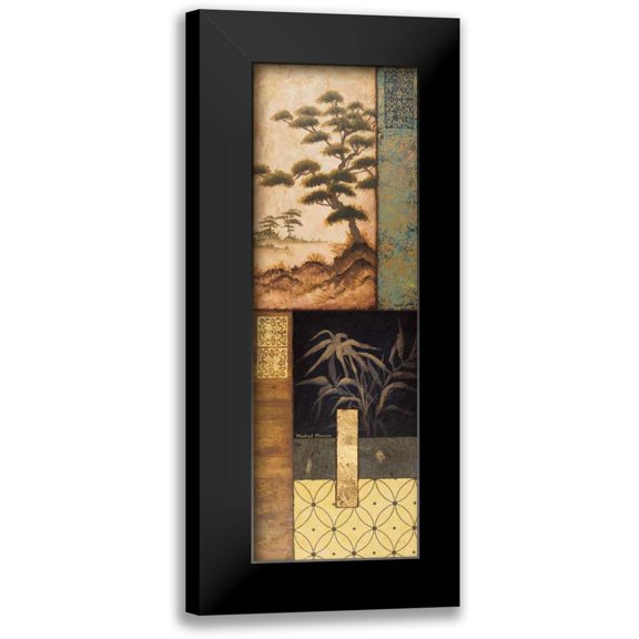 Marcon, Michael 9x18 Black Modern Framed Museum Art Print Titled - Somewhere in Japan I