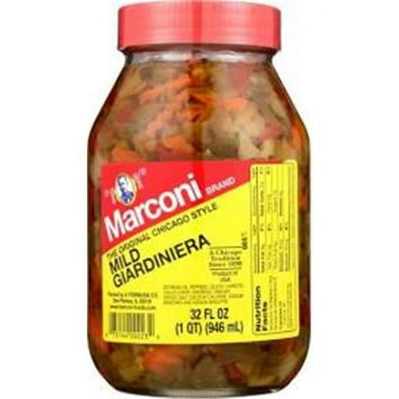 Marconi  32 oz Giardiniera Mild - Pack of 12