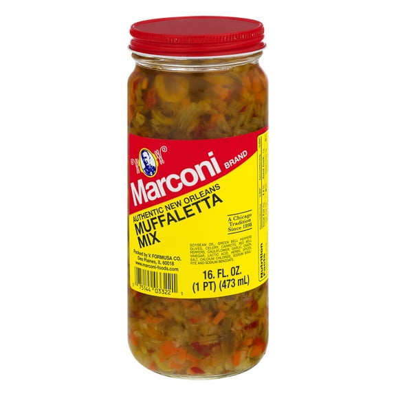 Marconi Authentic New Orleans Muffaletta Mix, 16.0 FL OZ