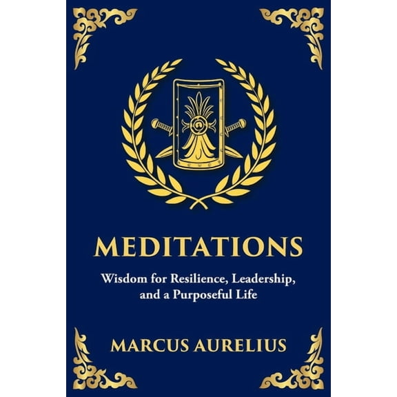 Meditations: Timeless Reflections on Inner Peace, Resilience, and Purpose - Large Print Deluxe Edition For Easy Reading, (Paperback)