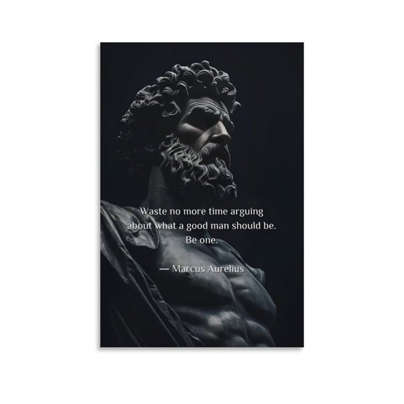 Marcus Aurelius Poster 5 Poster Decorative Painting Canvas Wall Art Living Room Posters Bedroom Painting 16x24inch(40x60cm)