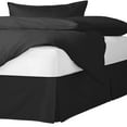 thumbnail image 1 of Marcus Black Platform Bed Skirt King 15" Drop, 1 of 4