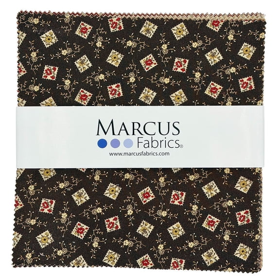 Marcus Fabrics - Ultimate Umbers 10x10 Squares by Sheryl Johnson 42 pcs