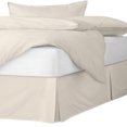 thumbnail image 1 of Marcus Ivory Platform Bed Skirt King 18" Drop, 1 of 4