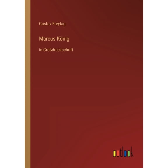 Marcus Knig : in Grodruckschrift (Paperback)