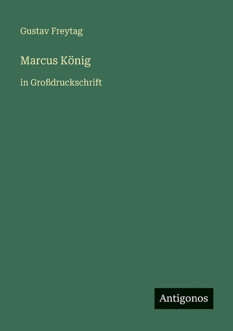 Marcus KÃ¶nig: in GroÃdruckschrift, (Paperback)