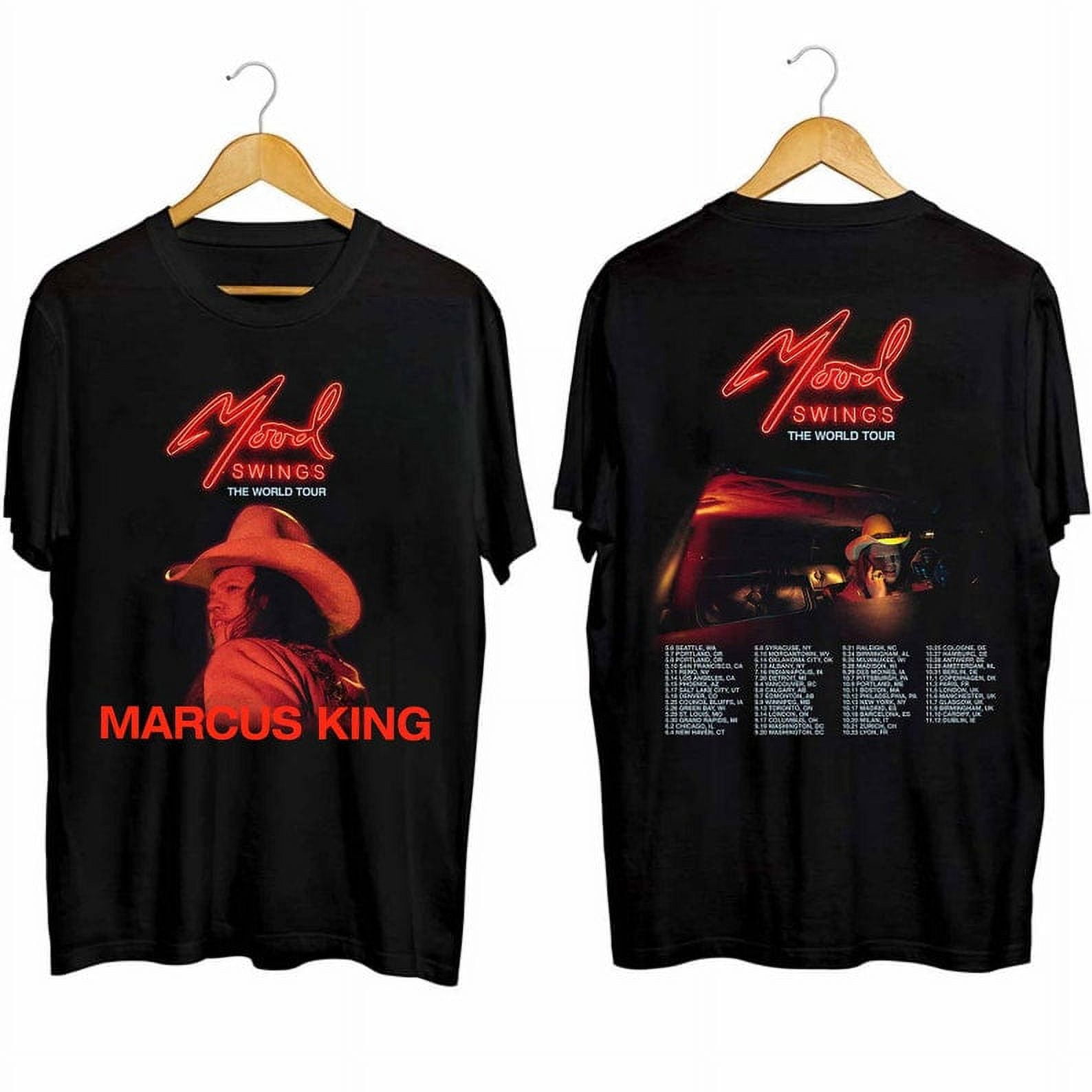 Marcus King Mood Swings The World Tour 2024 Shirt, Marcus King Fan