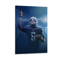 Marcus Mariota Art Football Player Personality Poster Artworks Picture Print Poster Wall Art Painting Canvas Gift Decor Home Posters Decorative 12x18inch(30x45cm)