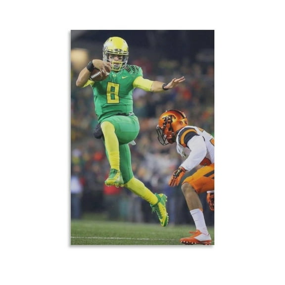 Marcus Mariota Poster Canvas Poster Canvas Wall Art Prints Poster Art Poster Canvas Painting Decor Wall Print Photo Gifts Home Modern Decorative Posters 12x18inch(30x45cm)