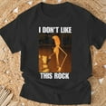 thumbnail image 1 of Marcus The Worm I Don’t Like This Rock T-Shirt, Funny Cartoon Meme Unisex Shirts, 1 of 2