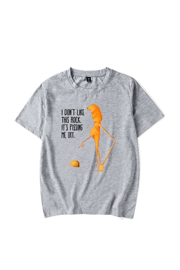 Marcus The Worm Merch I Don't Like This Rock Classic Character T-Shirt Short Sleeve Funny Unisex Clothing For Summer