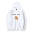 thumbnail image 1 of Marcus The Worm Merch I'm Mildly Irritated Hoodie Long Sleeve Pullovers Meme Funny Unisex Casual Outfits, 1 of 2