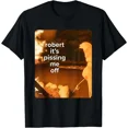 thumbnail image 1 of Marcus The Worm Robert Meme Funny Viral Internet Graphic Unisex T-Shirt up to size 5XL, 1 of 2