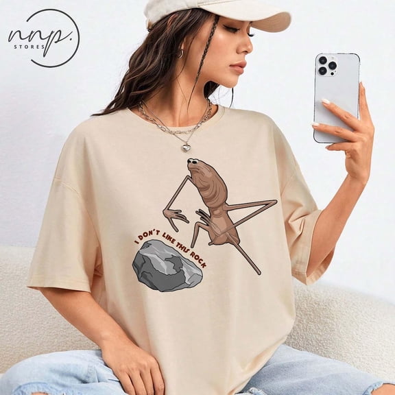 Marcus The Worm T-Shirt, I Don't Like This Rock Shirt, Marcus The Worm Meme T-shirt