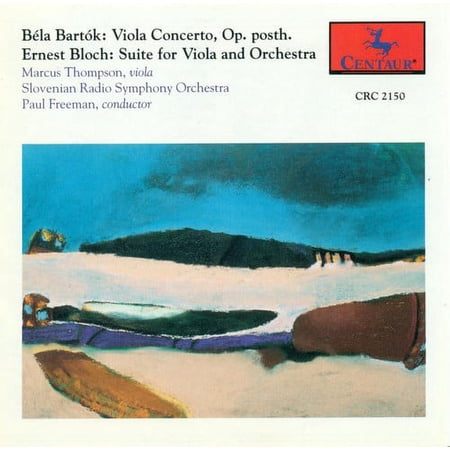 Marcus Thompson - Viola Concerto / Bloch: Suite - Music & Performance - CD