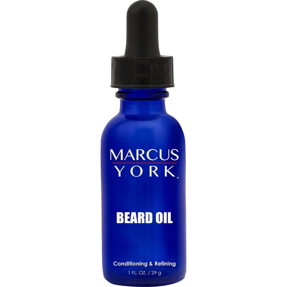 Marcus York Mens Beard Oil, Beard Conditioning And Refining For Men, 1 OZ, All-Natural