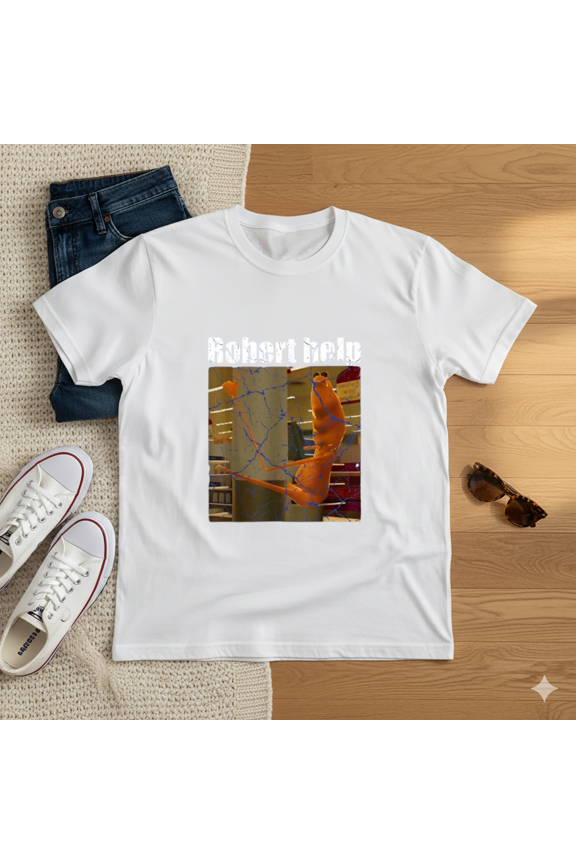 Marcus the Worm Robert Help Funny Internet Meme Pop Culture T-Shirt N883,S- 5XL