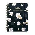 Marcuvmk 2024 Weekly and Monthly Plan Notebook Schedule Notebook Course
