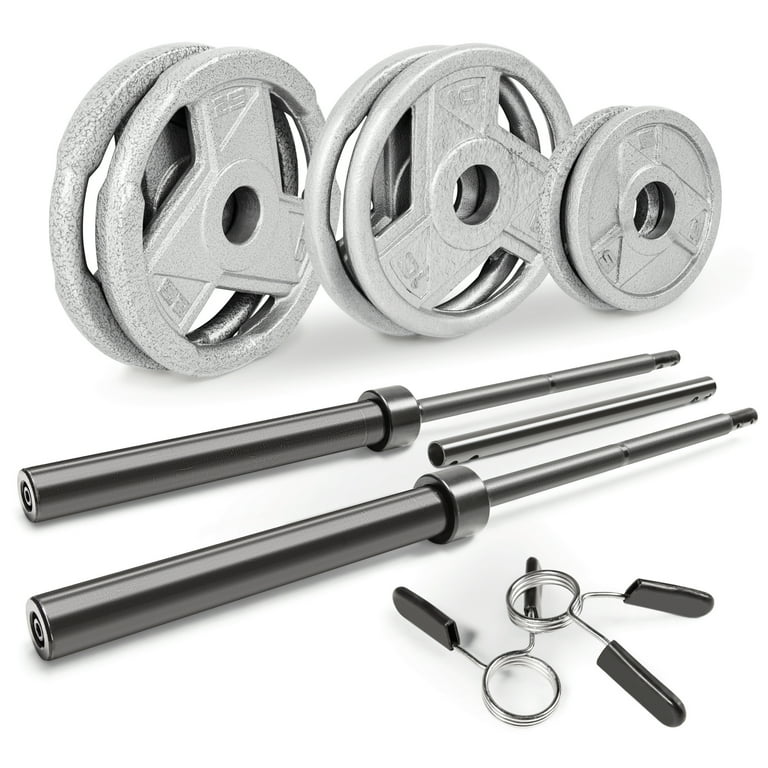 Marcy 110 lbs. Olympic Weight Set 86 Bar MCW 110