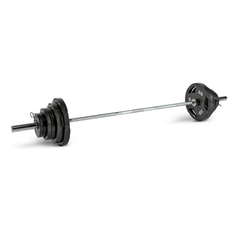 Marcy 215 lb. Eco Olympic Weight Set Walmart
