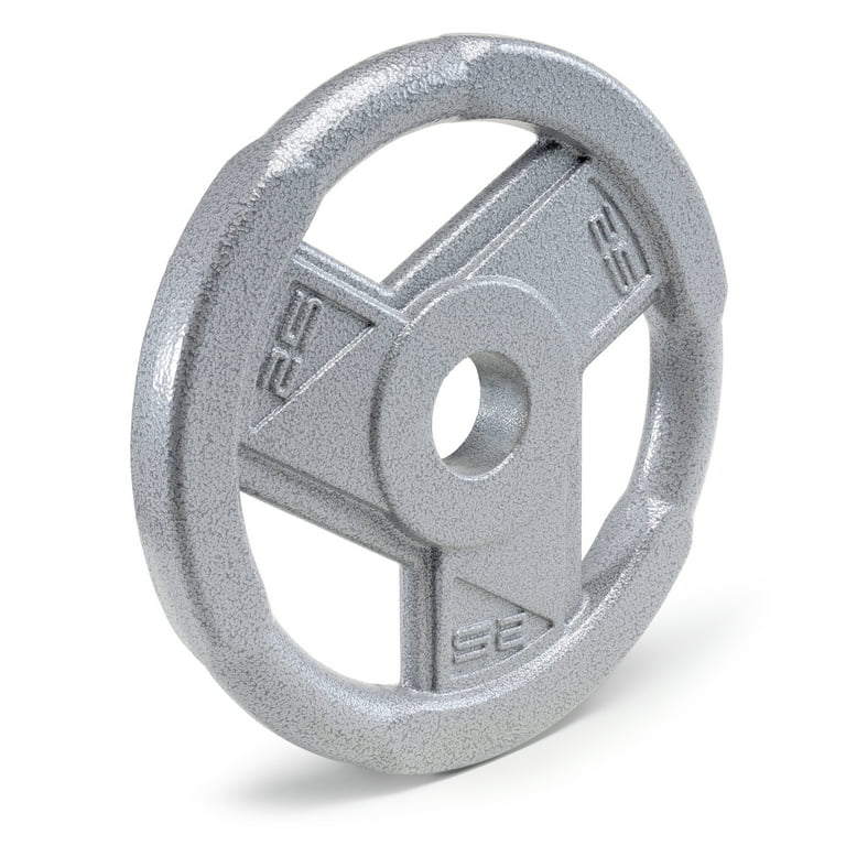 Marcy Olympic Grip Weight Plate 25Lb, Single - Walmart.com