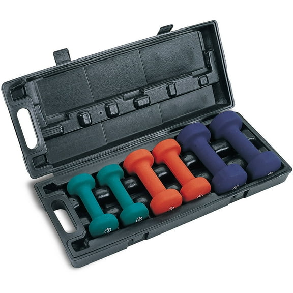Marcy 3-Pair Neoprene Dumbbell Set. NDS-21.1