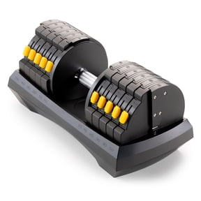 Marcy 6-in-1 Adjustable Dumbbells, Black, 50lb