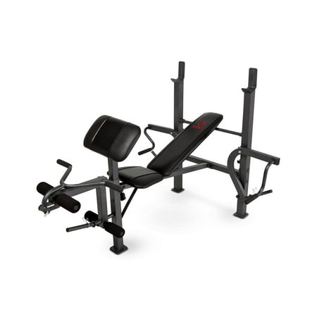 Marcy Adjustable Standard Weight Bench with Butterfly MD-389