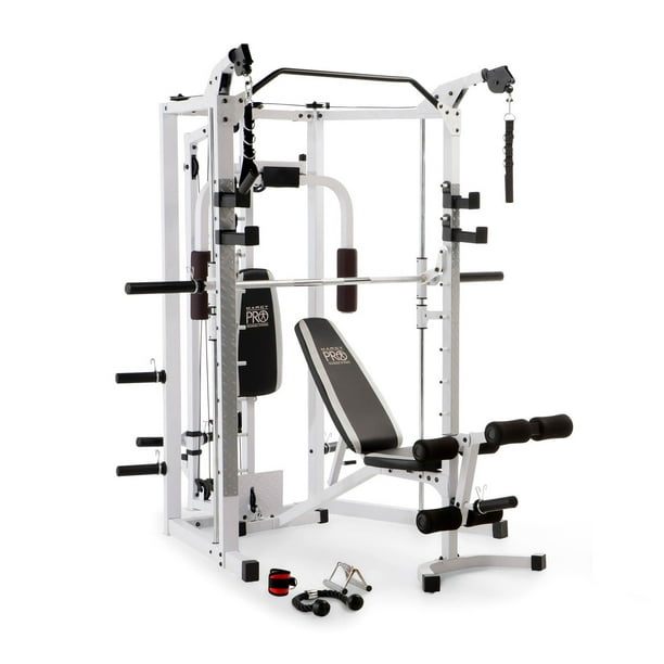Marcy Combo Full Body Home Gym, Multifunction Squat Leg Extension