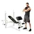 thumbnail image 1 of Marcy Diamond Elite Classic Multipurpose Home Gym Workout Lifting Weight Bench, 1 of 7